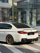 BMW M5/M5C F90 (Fits Both Pre-LCI & LCI) 2018 2019 2020 2021 2022 2023 2024 & 5 Series 540i M550i (With M-Package Bumper) G30 G31 (Fits Both Pre-LCI & LCI) 2017 2018 2019 2020 2021 2022 2023 2024 with Aftermarket Parts - AE Rear Diffuser & Canards ABS from ArmorExtend